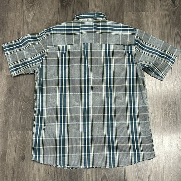 Woolrich Shirt Mens Large Button Down Plaid Lightweight - Picture 7 of 7